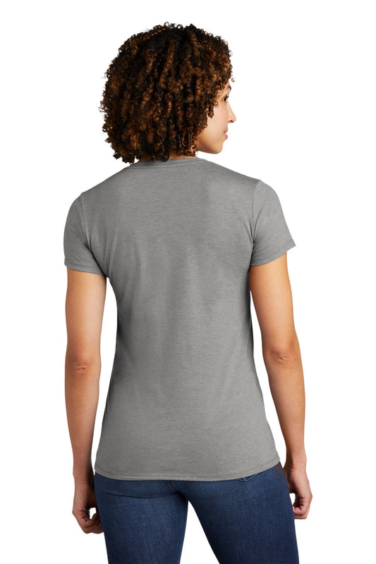Allmade Women's Tri-Blend Tee AL2008 Aluminum Grey