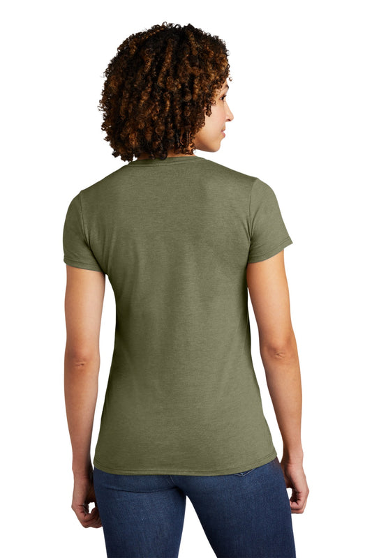 Allmade Women's Tri-Blend Tee AL2008 Olive You Green