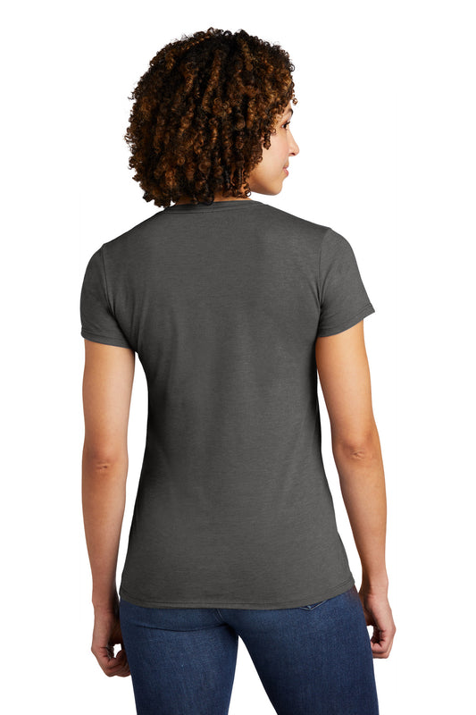 Allmade Women's Tri-Blend Tee AL2008 Space Black
