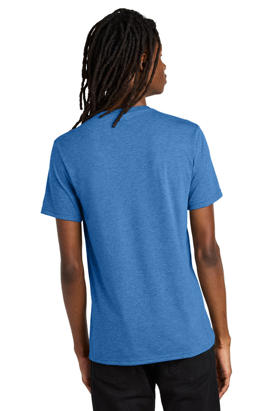 Allmade Unisex Tri-Blend V-Neck Tee AL2014 Azure Blue