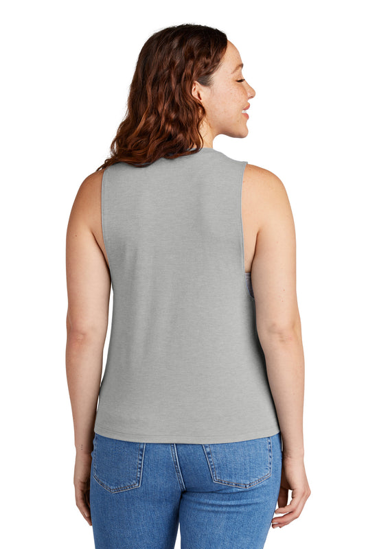 Allmade Women's Tri-Blend Muscle Tank AL2020 Aluminum Grey