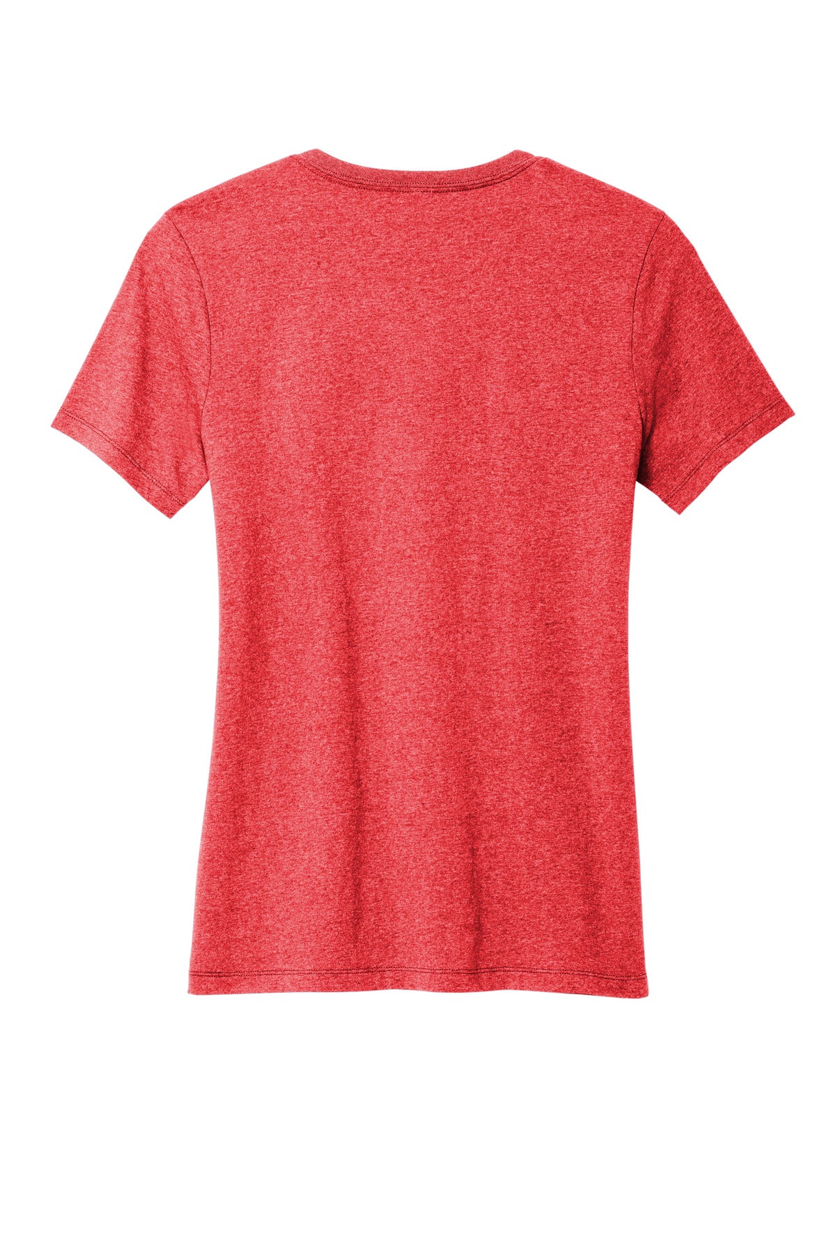 Allmade Women's Recycled Blend V-Neck Tee AL2303 Reclaimed Red Heather