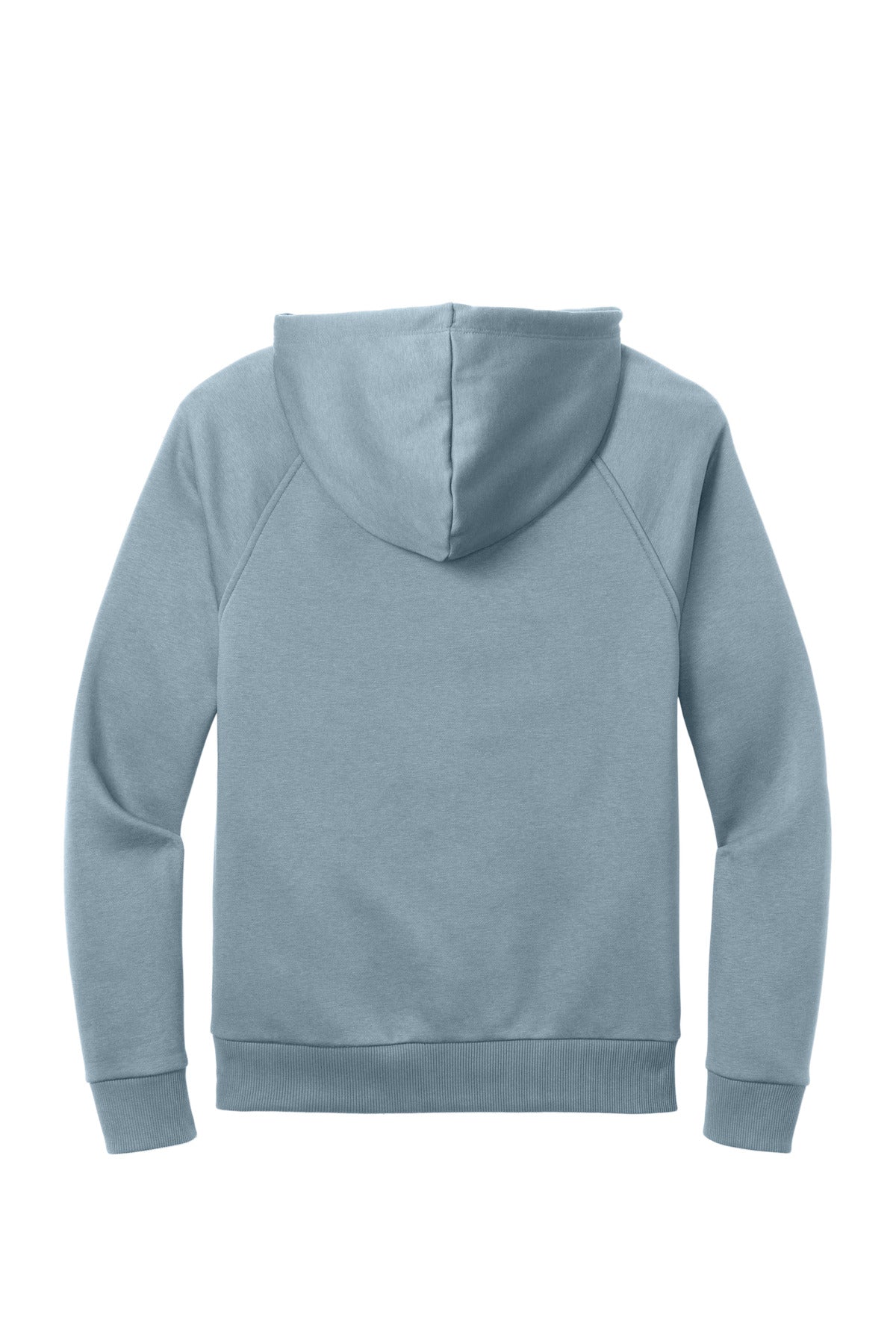 Allmade Unisex Organic CVC Fleece Pullover Hoodie AL5000 I Like You Blue