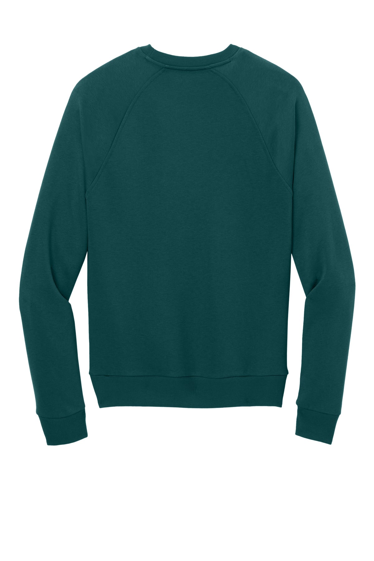 Allmade Unisex Organic CVC Fleece Crewneck Sweatshirt AL5004 Deep Sea Green