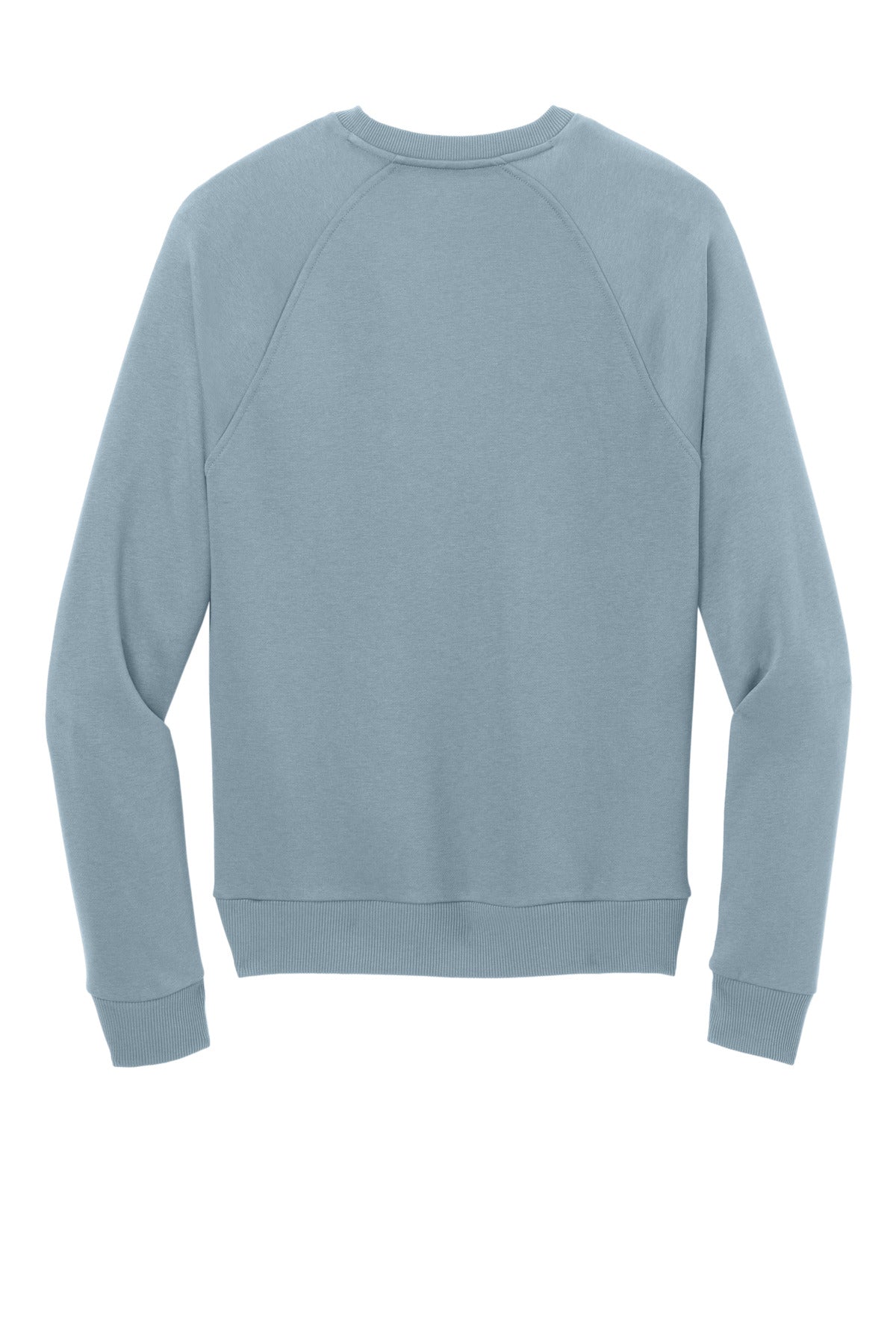 Allmade Unisex Organic CVC Fleece Crewneck Sweatshirt AL5004 I Like You Blue