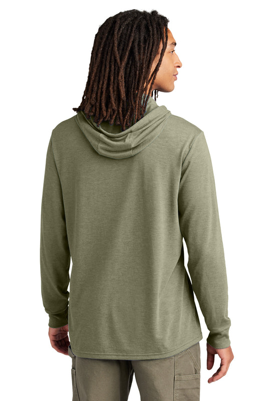 Allmade Unisex Tri-Blend Hoodie Tee AL6003 Olive You Green
