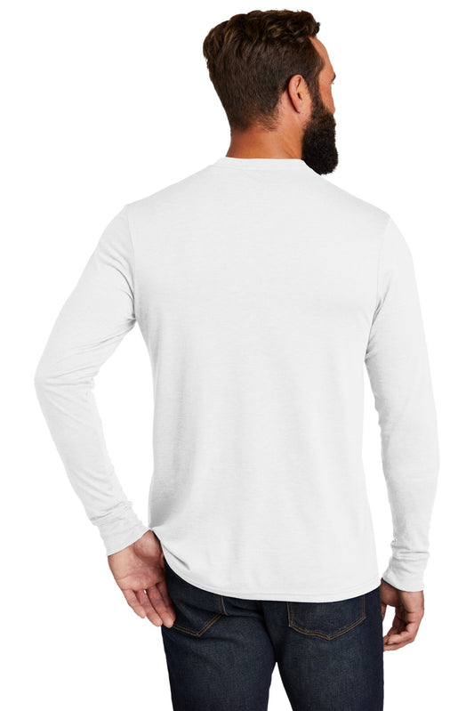 Allmade Unisex Tri-Blend Long Sleeve Tee AL6004 Fairly White