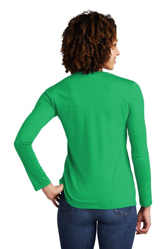 Allmade Women's Tri-Blend Long Sleeve Tee AL6008 Enviro Green
