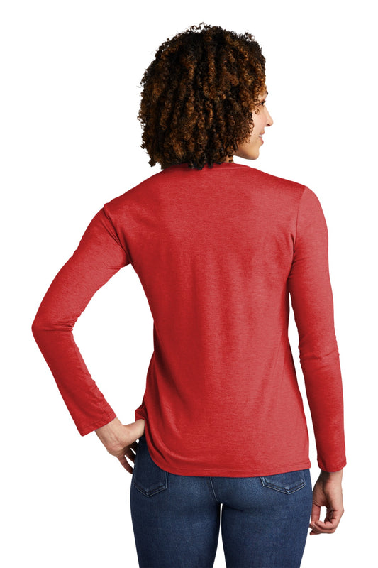 Allmade Women's Tri-Blend Long Sleeve Tee AL6008 Rise Up Red