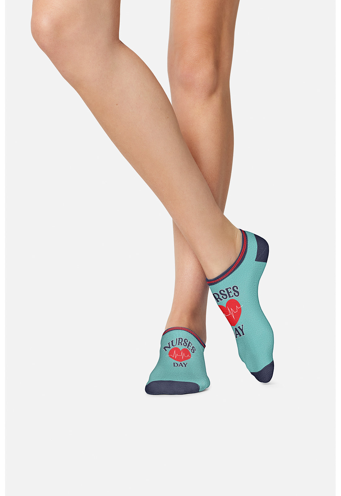 Legwear APPRECIATION Women's 6-2 Pr Pks Nurses Week Gift Set +Lanyard Nursing Every Day