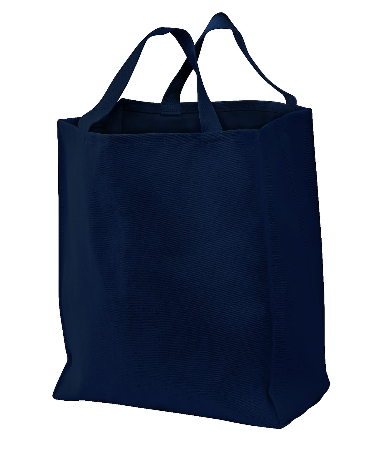 Port Authority Ideal Twill Grocery Tote B100 Navy