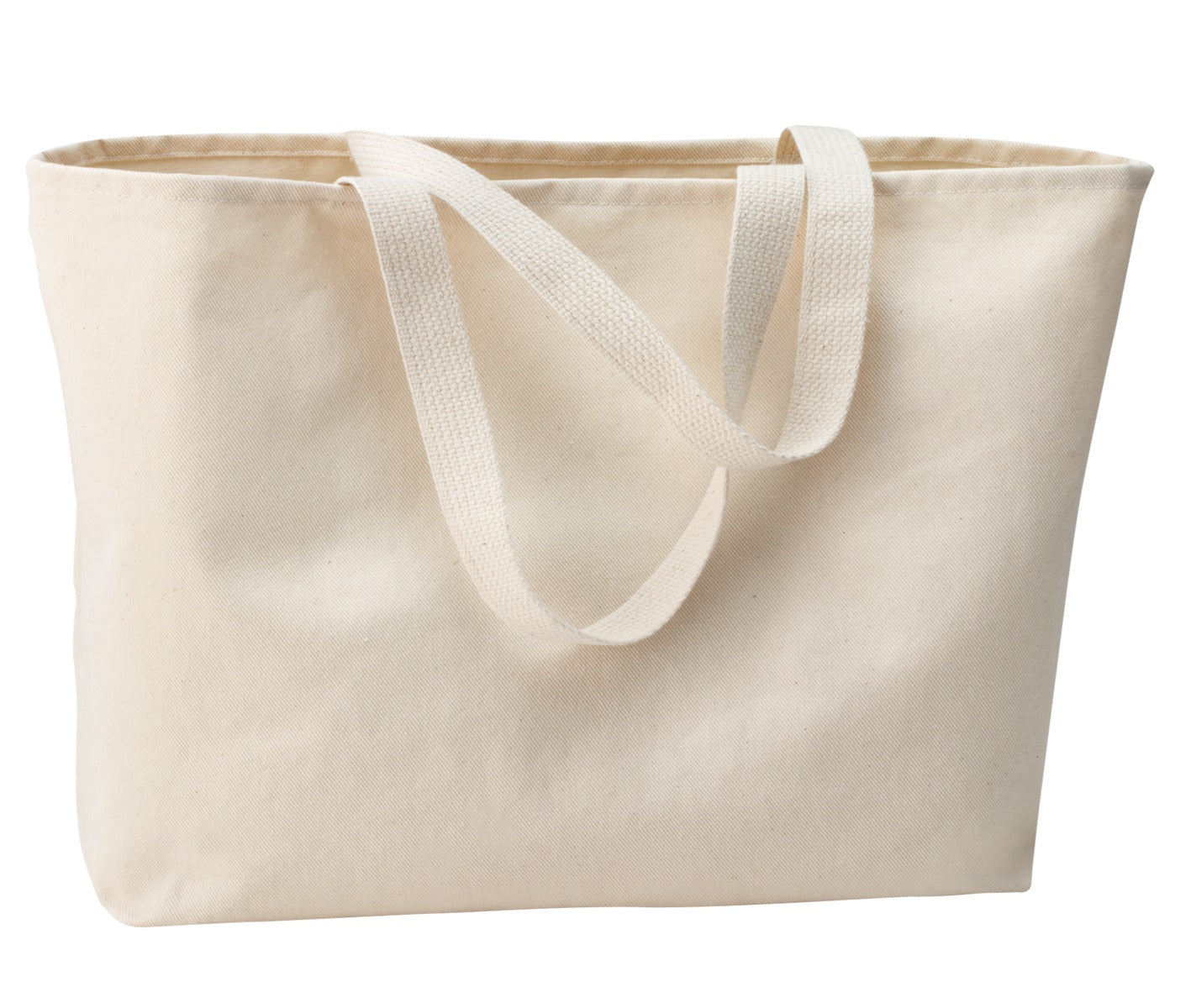 Port Authority - Ideal Twill Jumbo Tote B300 Natural