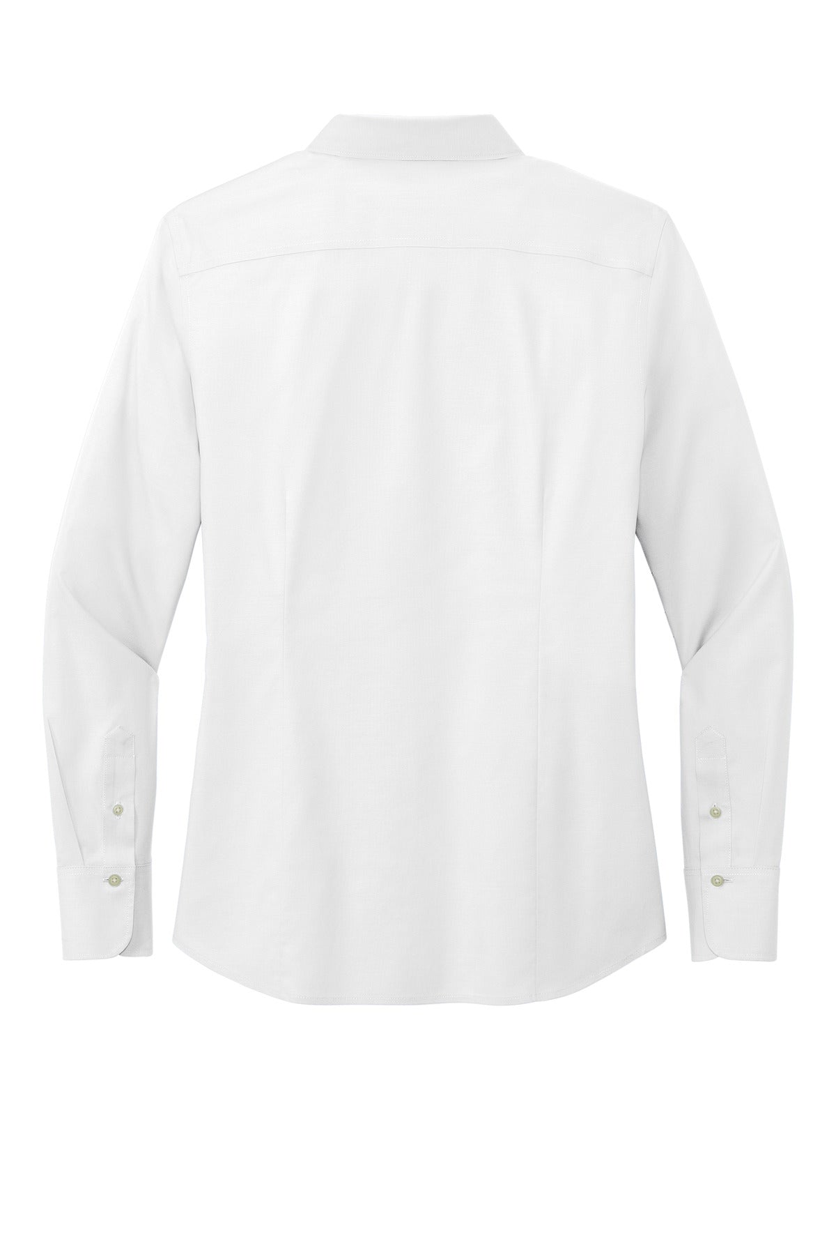 Brooks Brothers Women's Wrinkle-Free Stretch Pinpoint Shirt BB18001 White