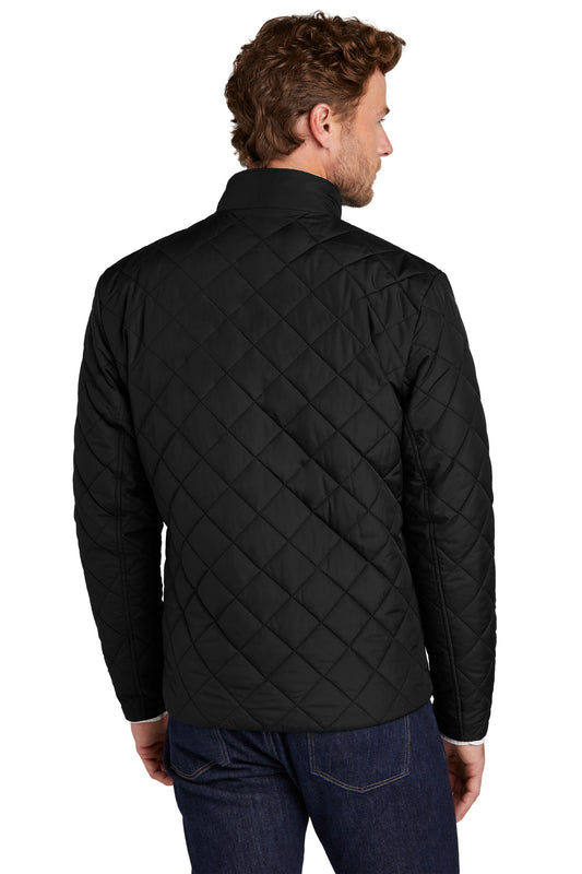 Brooks Brothers Quilted Jacket BB18600 Deep Black