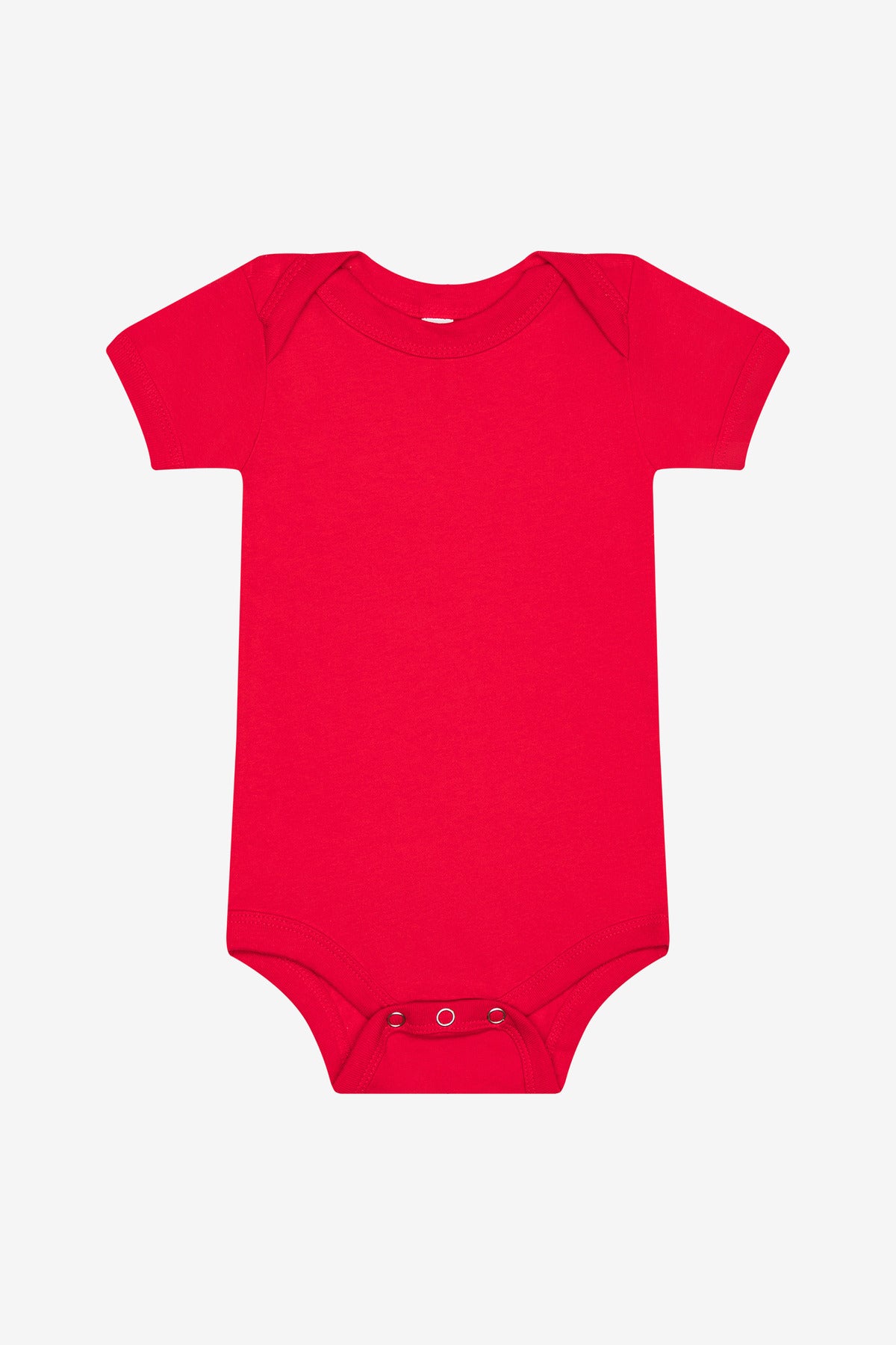 BELLA+CANVAS Infant Jersey Short Sleeve One Piece BC100B Red