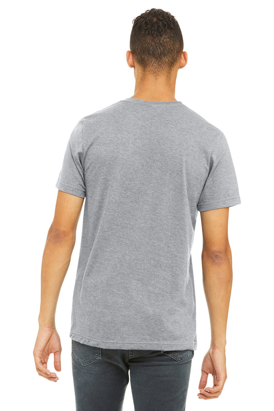 Bella+Canvas Unisex Heather CVC Short Sleeve Tee BC3001CVC Athletic Heather