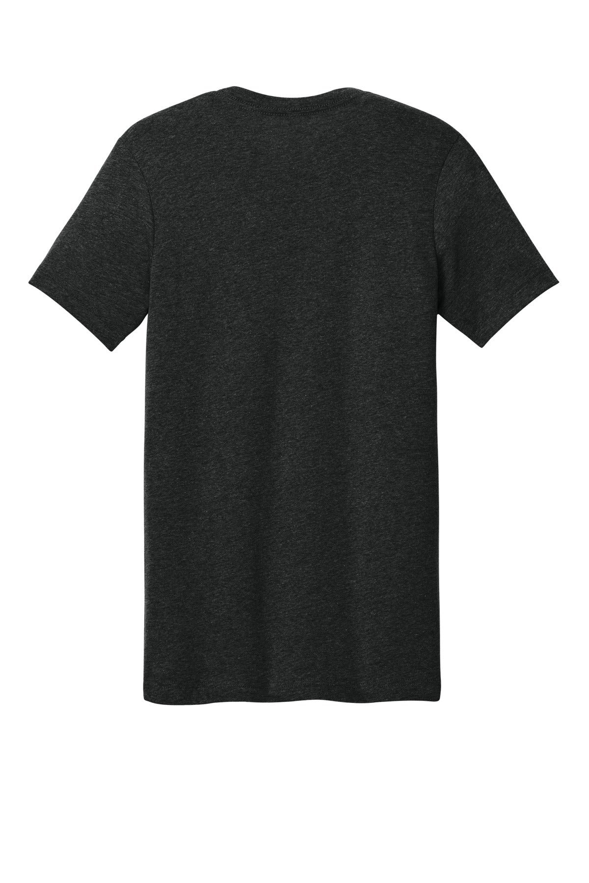 Bella+Canvas Unisex Heather CVC Short Sleeve Tee BC3001CVC Black Heather