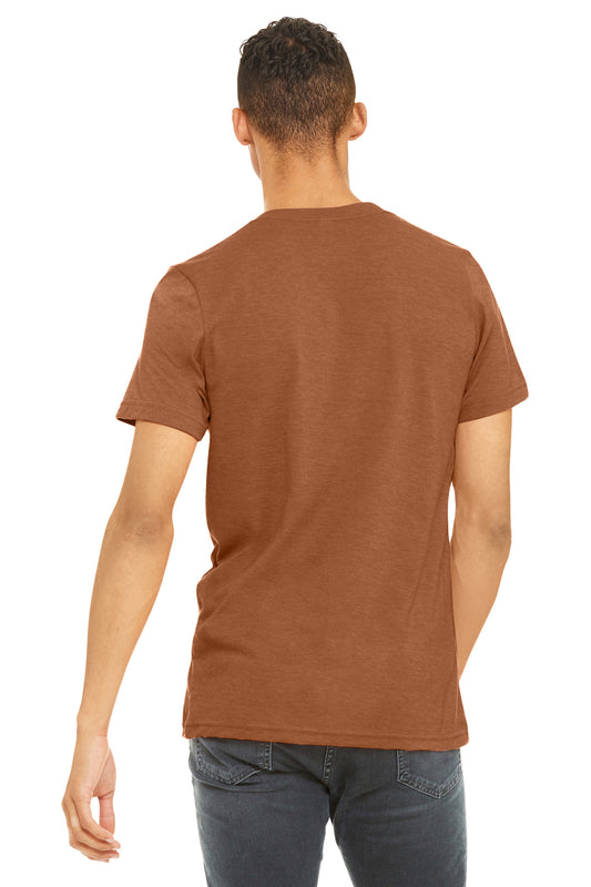 Bella+Canvas Unisex Heather CVC Short Sleeve Tee BC3001CVC Heather Autumn