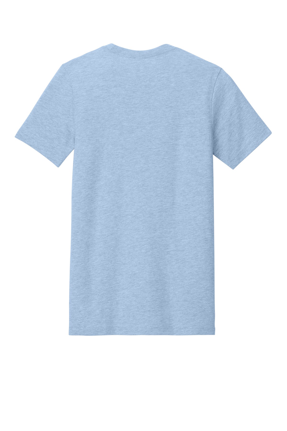Bella+Canvas Unisex Heather CVC Short Sleeve Tee BC3001CVC Heather Baby Blue