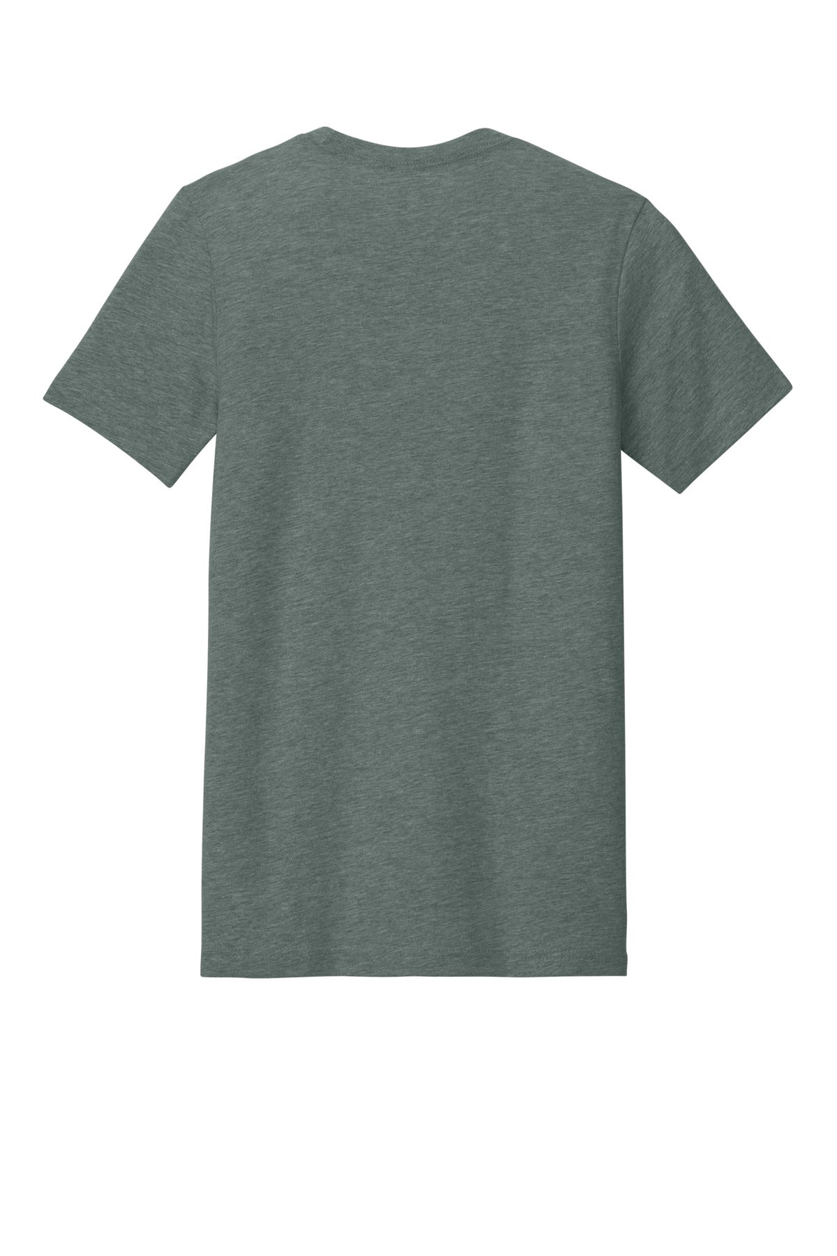 Bella+Canvas Unisex Heather CVC Short Sleeve Tee BC3001CVC Heather Blue Storm