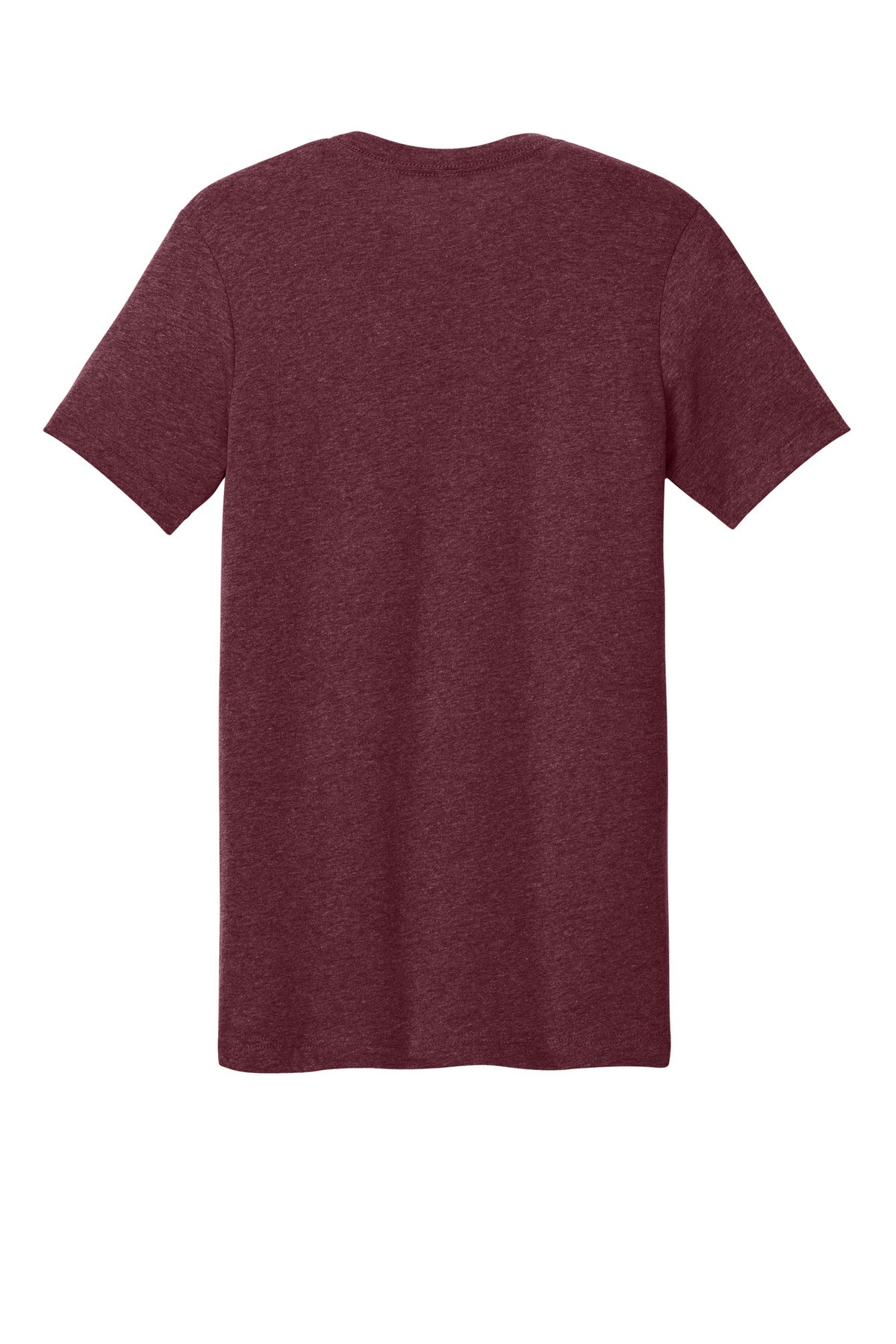 Bella+Canvas Unisex Heather CVC Short Sleeve Tee BC3001CVC Heather Cardinal