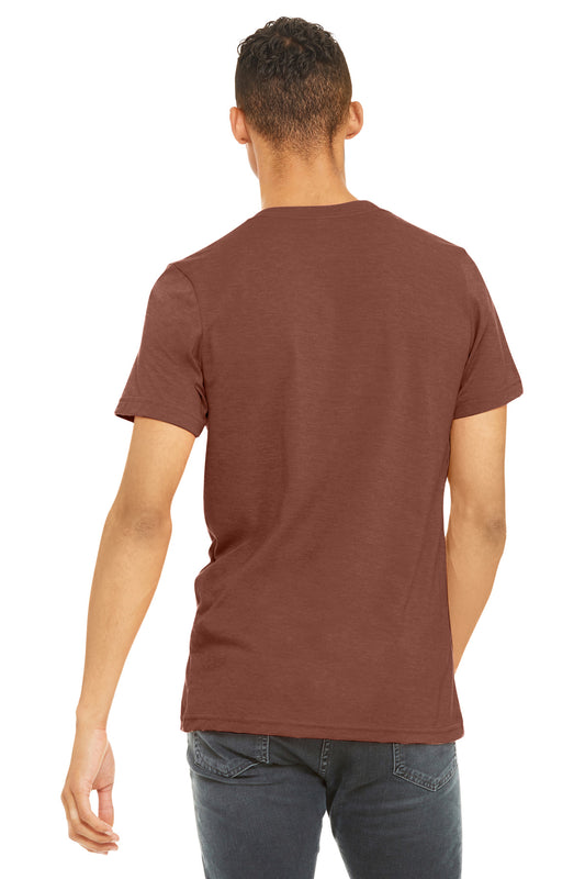 Bella+Canvas Unisex Heather CVC Short Sleeve Tee BC3001CVC Heather Clay