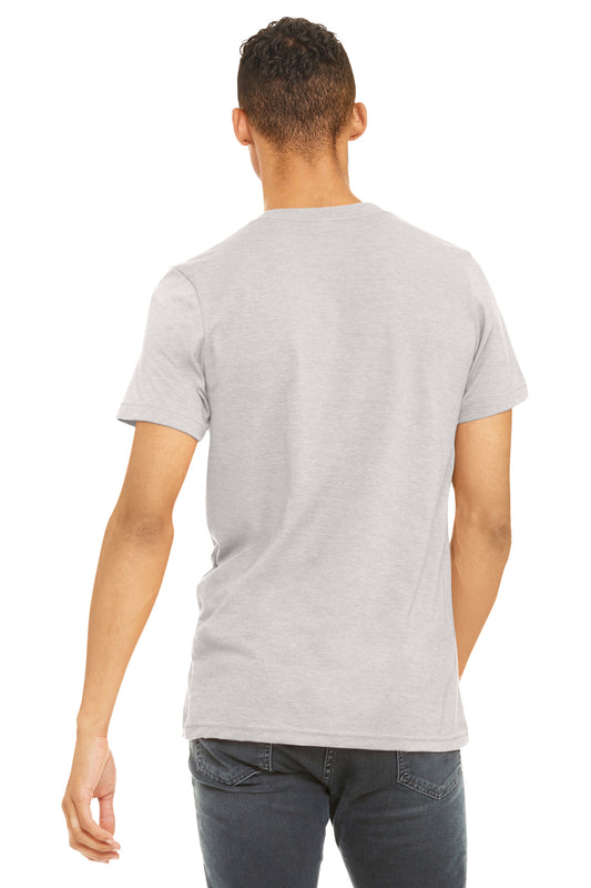 Bella+Canvas Unisex Heather CVC Short Sleeve Tee BC3001CVC Heather Cool Grey