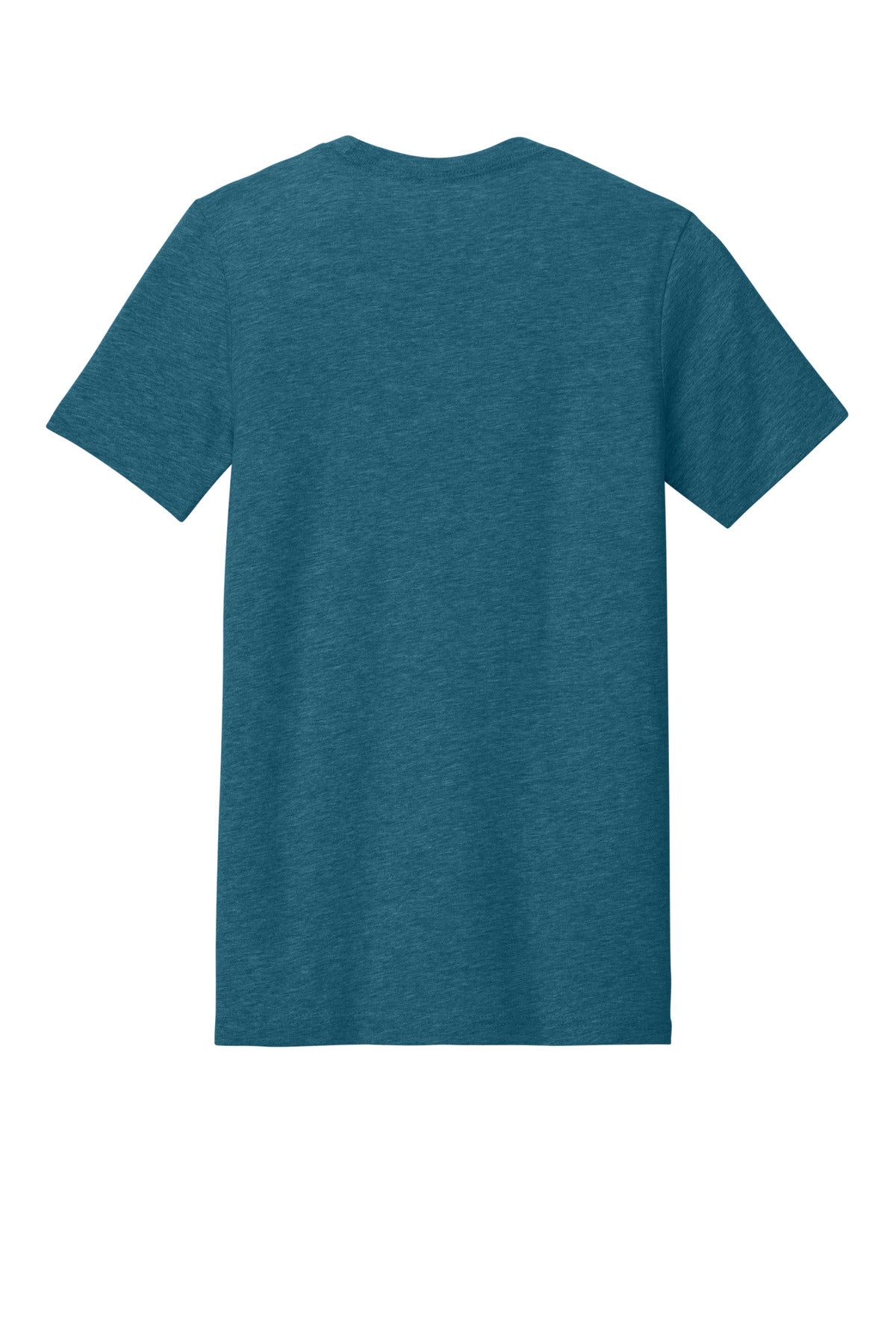 Bella+Canvas Unisex Heather CVC Short Sleeve Tee BC3001CVC Heather Deep Teal