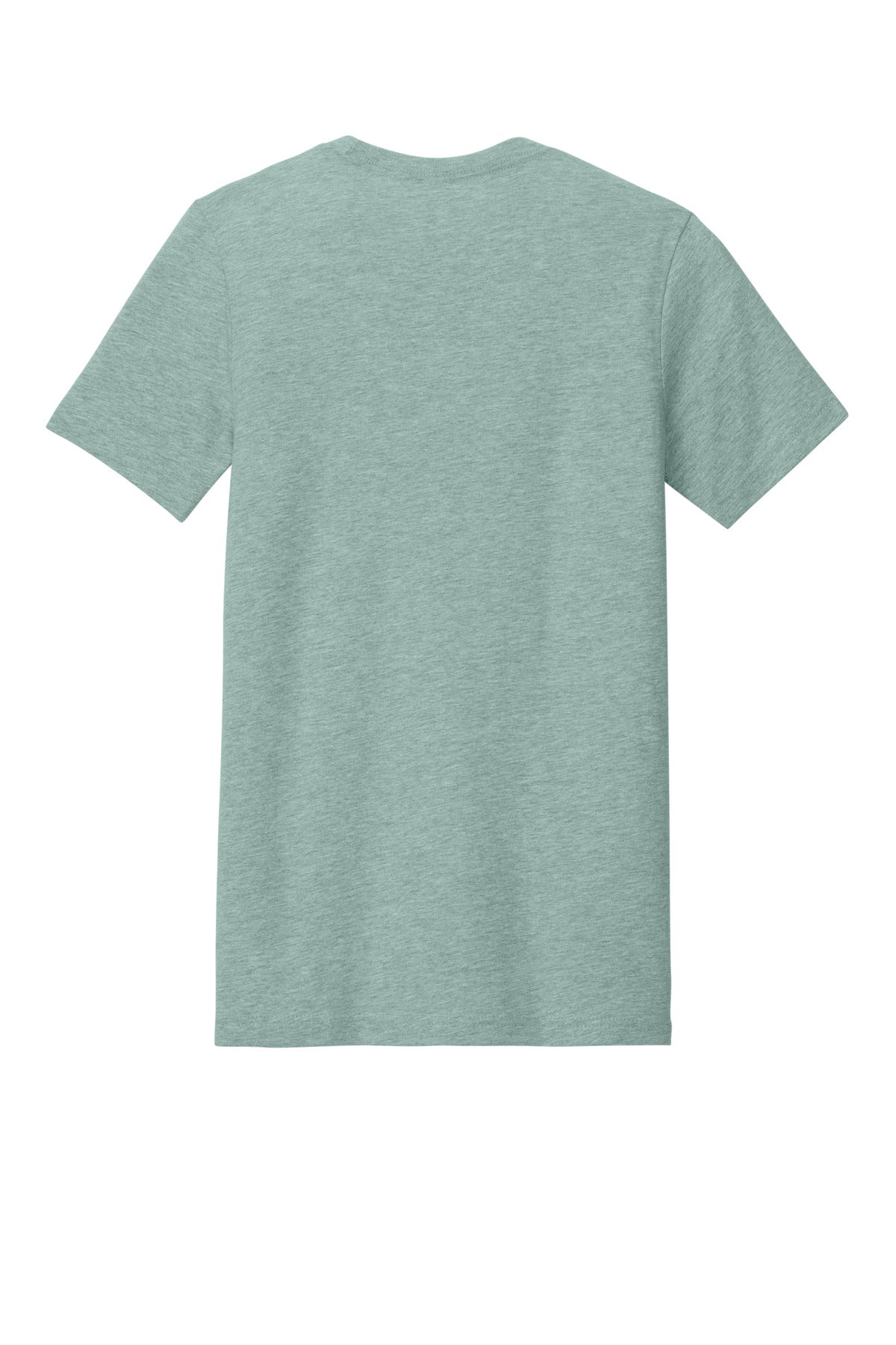 Bella+Canvas Unisex Heather CVC Short Sleeve Tee BC3001CVC Heather Dusty Blue