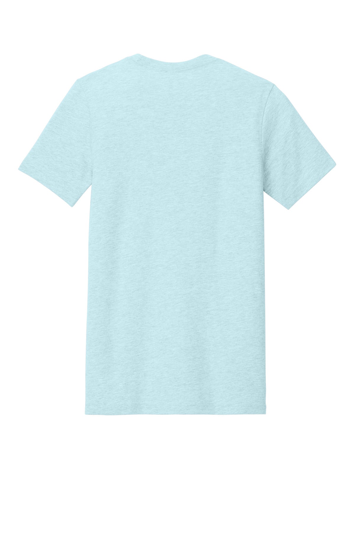 Bella+Canvas Unisex Heather CVC Short Sleeve Tee BC3001CVC Heather Ice Blue