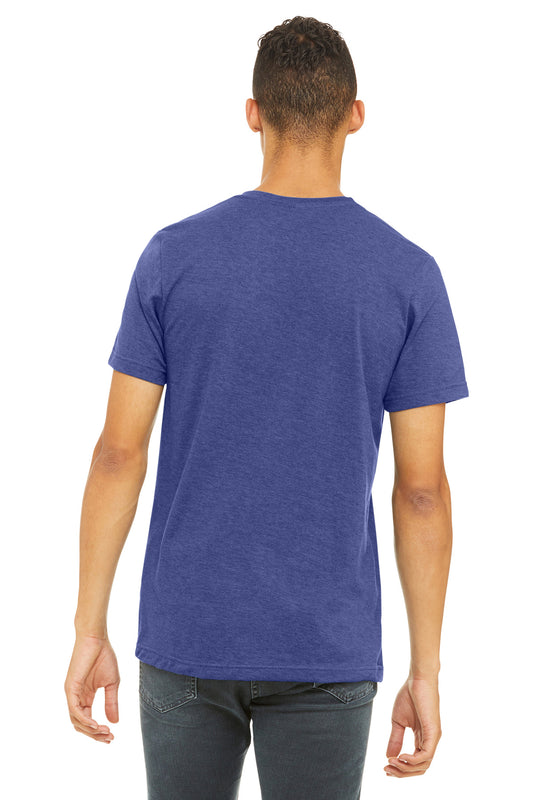 Bella+Canvas Unisex Heather CVC Short Sleeve Tee BC3001CVC Heather Lapis