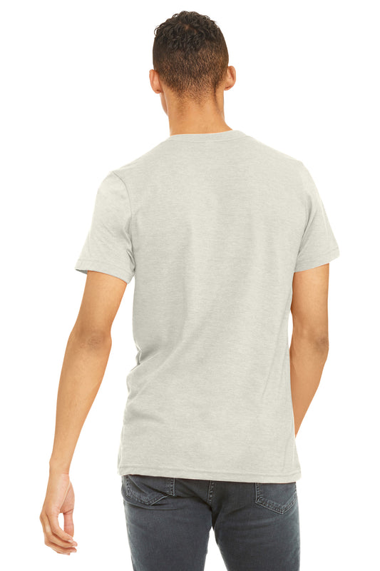 Bella+Canvas Unisex Heather CVC Short Sleeve Tee BC3001CVC Heather Oatmeal