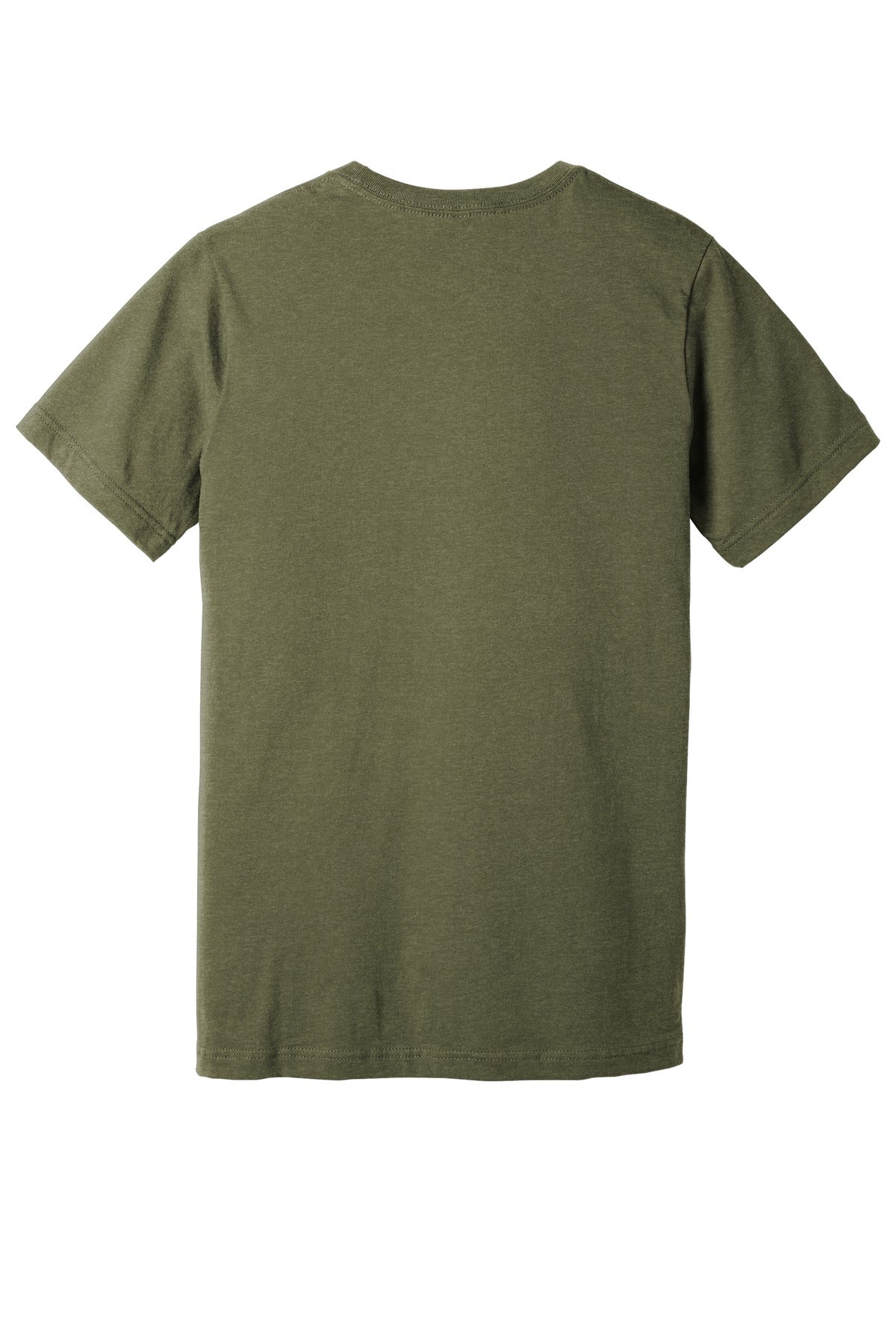 BELLA+CANVAS Unisex Heather CVC Short Sleeve Tee. BC3001CVC Heather Olive