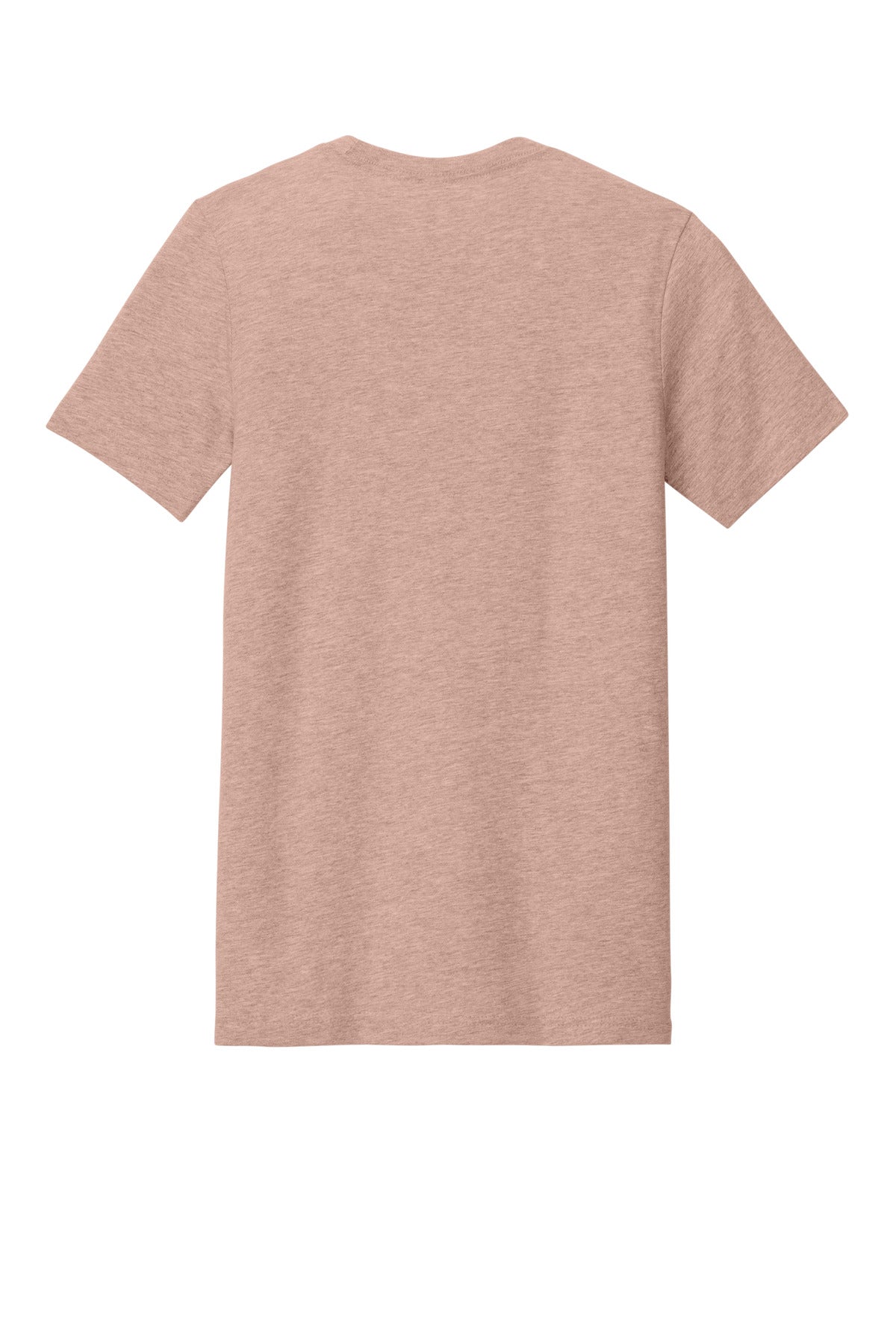 Bella+Canvas Unisex Heather CVC Short Sleeve Tee BC3001CVC Heather Peach