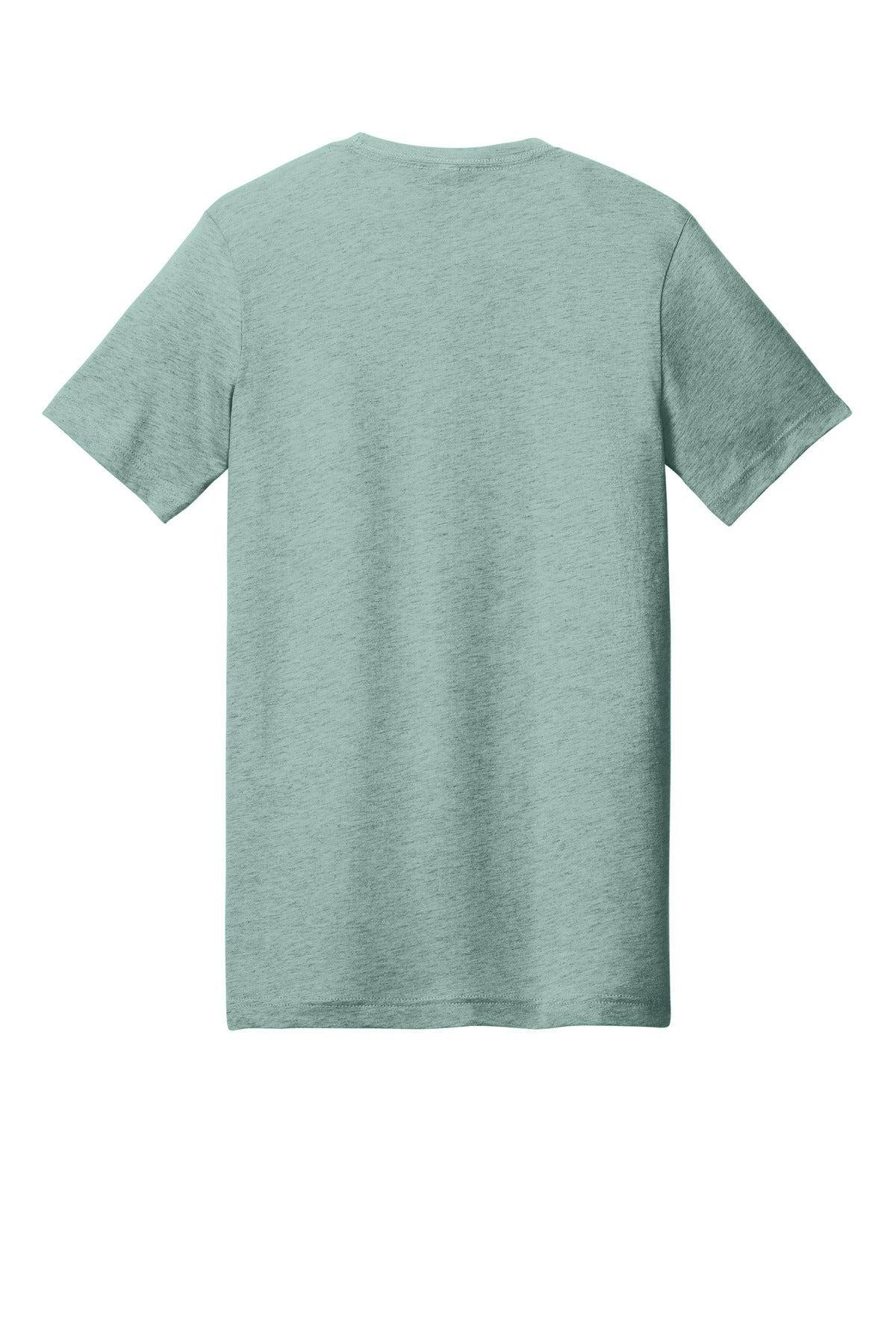 Bella+Canvas Unisex Heather CVC Short Sleeve Tee BC3001CVC Heather Prism Dusty Blue