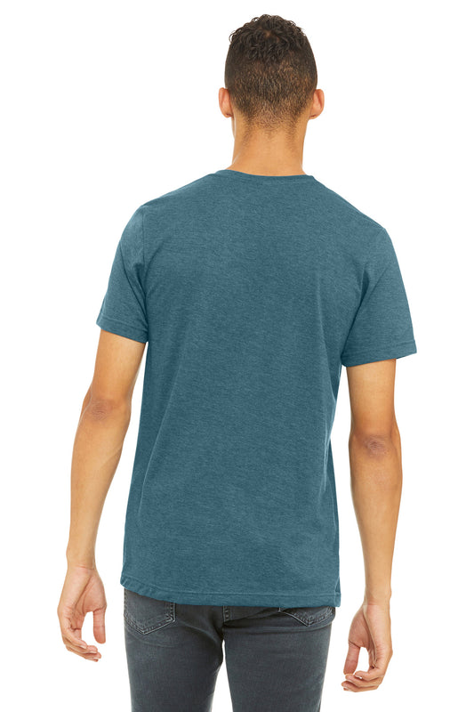 Bella+Canvas Unisex Heather CVC Short Sleeve Tee BC3001CVC Heather Slate