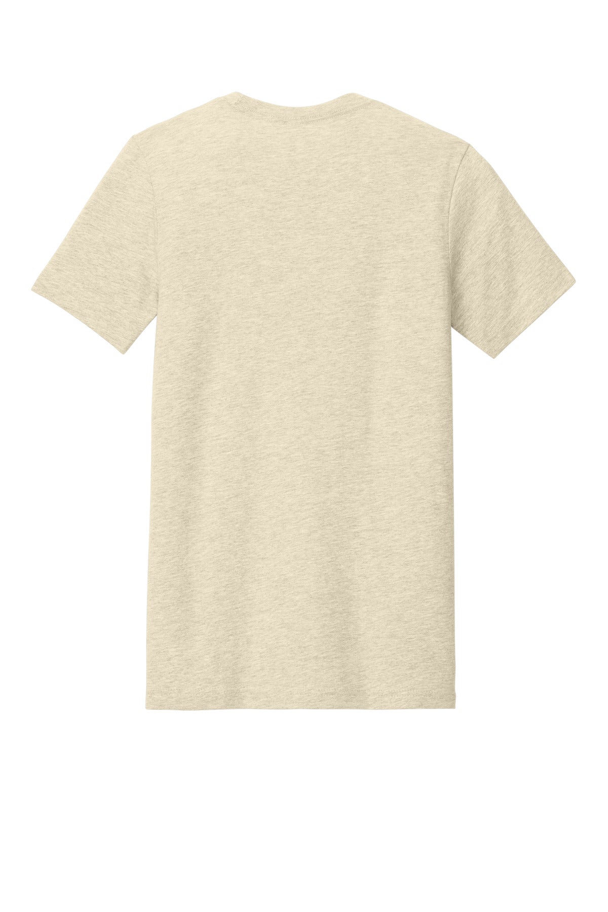 Bella+Canvas Unisex Heather CVC Short Sleeve Tee BC3001CVC Heather Soft Cream