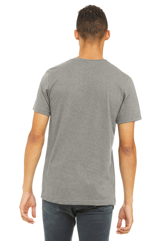 Bella+Canvas Unisex Heather CVC Short Sleeve Tee BC3001CVC Heather Stone