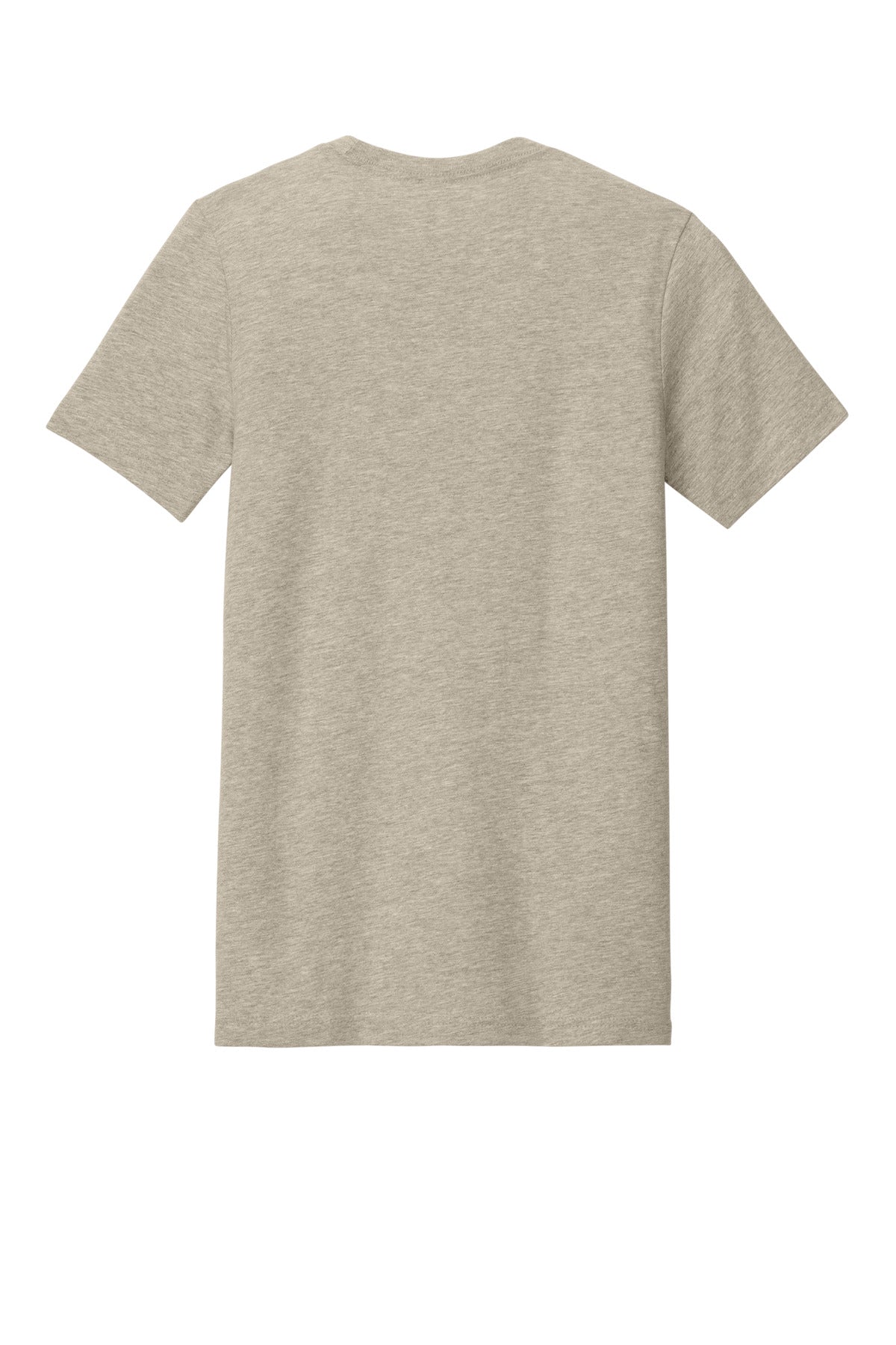 Bella+Canvas Unisex Heather CVC Short Sleeve Tee BC3001CVC Heather Tan