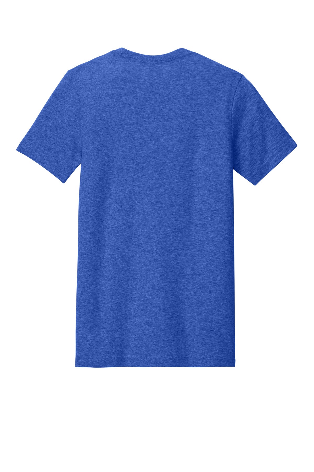 Bella+Canvas Unisex Heather CVC Short Sleeve Tee BC3001CVC Heather True Royal