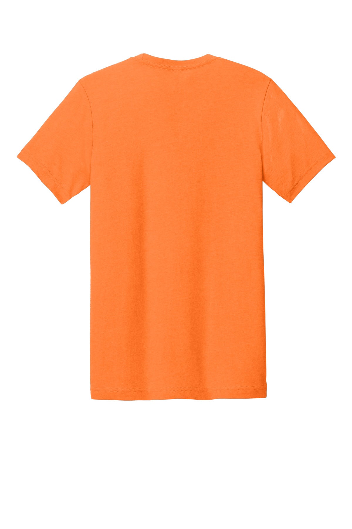Bella+Canvas Unisex Heather CVC Short Sleeve Tee BC3001CVC Neon Orange