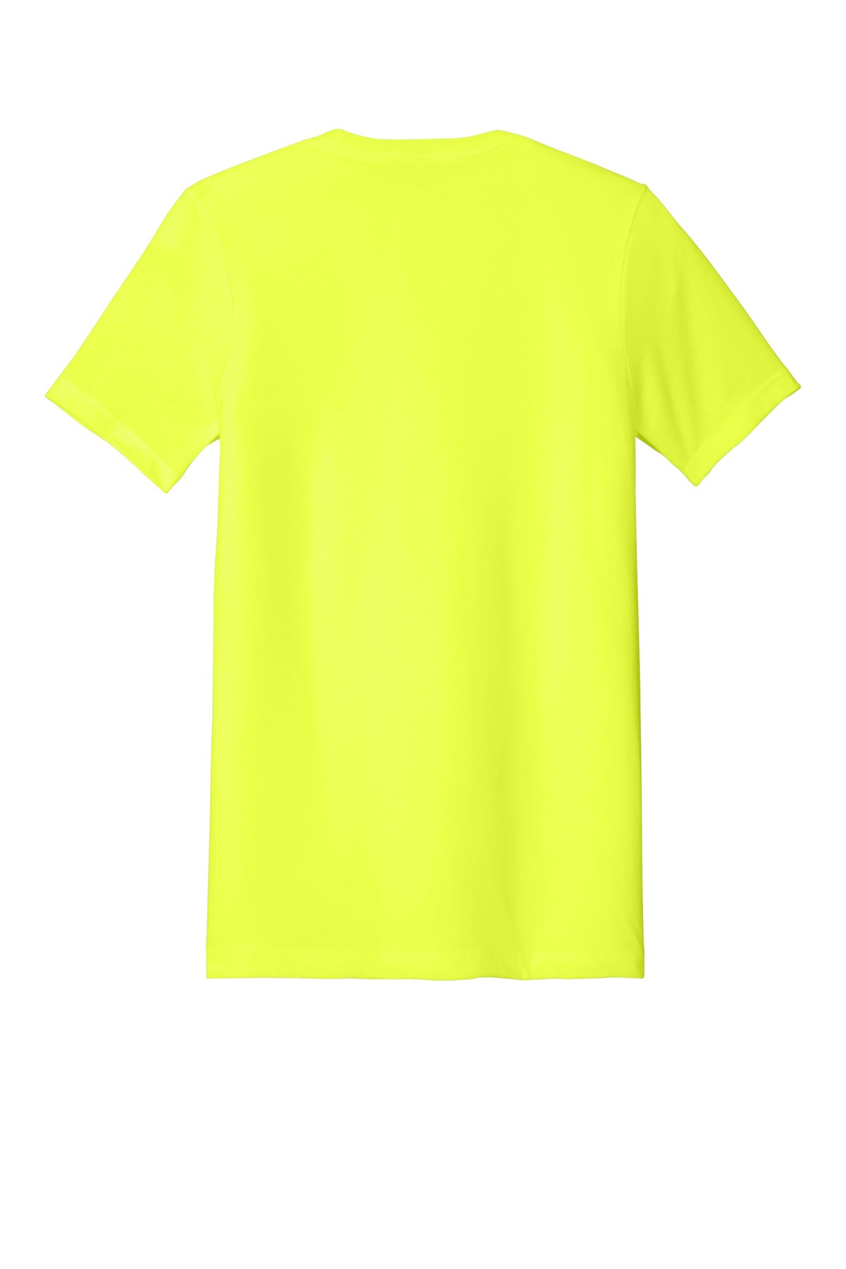 Bella+Canvas Unisex Heather CVC Short Sleeve Tee BC3001CVC Neon Yellow