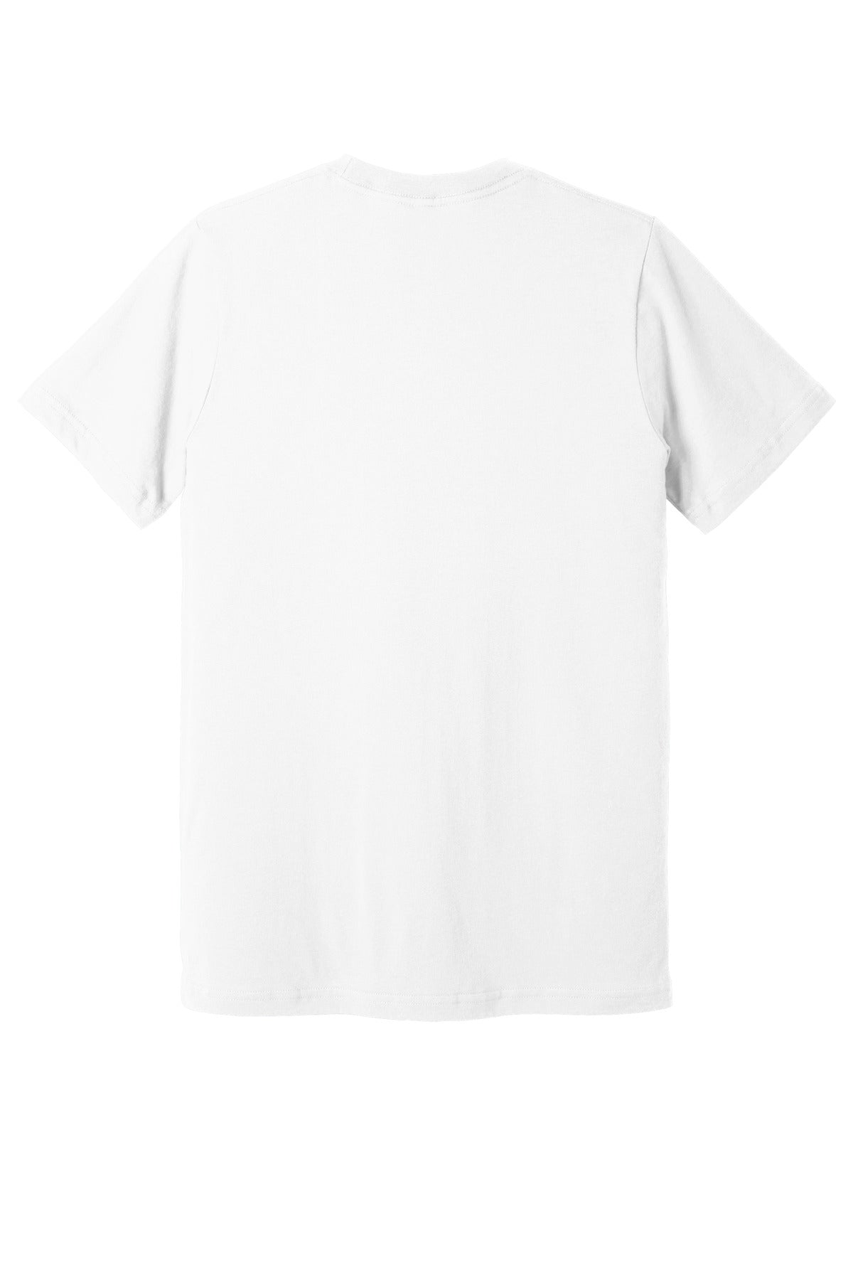 BELLA+CANVAS Unisex Made In The USA Jersey Short Sleeve Tee. BC3001U White