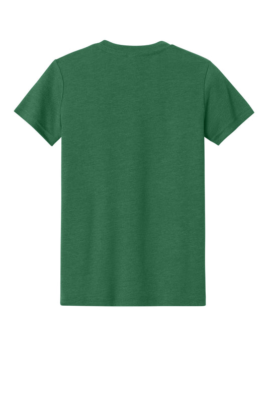 Bella+Canvas Youth Heather CVC Tee BC3001YCVC Heather Grass Green