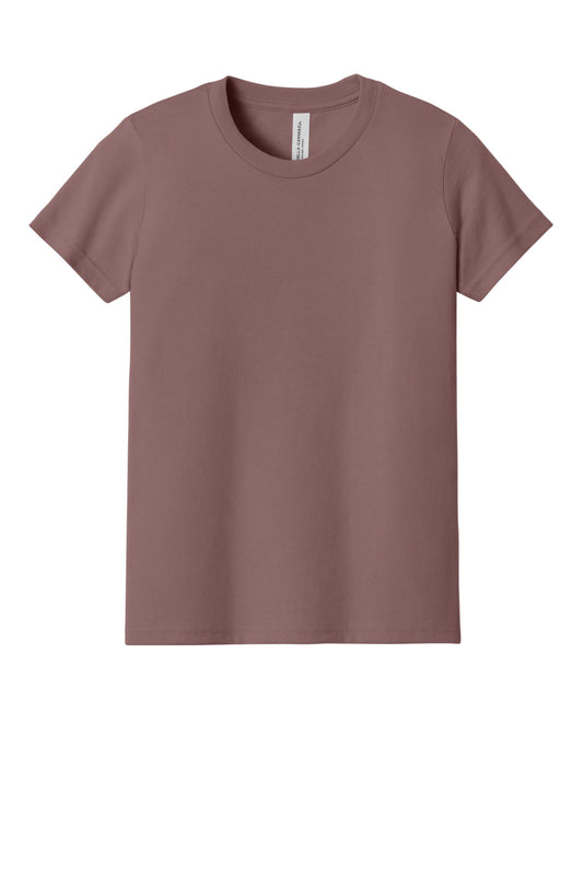 Bella+Canvas Youth Jersey Short Sleeve Tee BC3001Y Mauve
