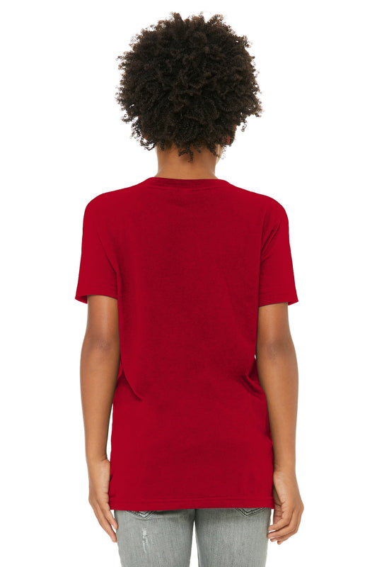 Bella+Canvas Youth Jersey Short Sleeve Tee BC3001Y Red