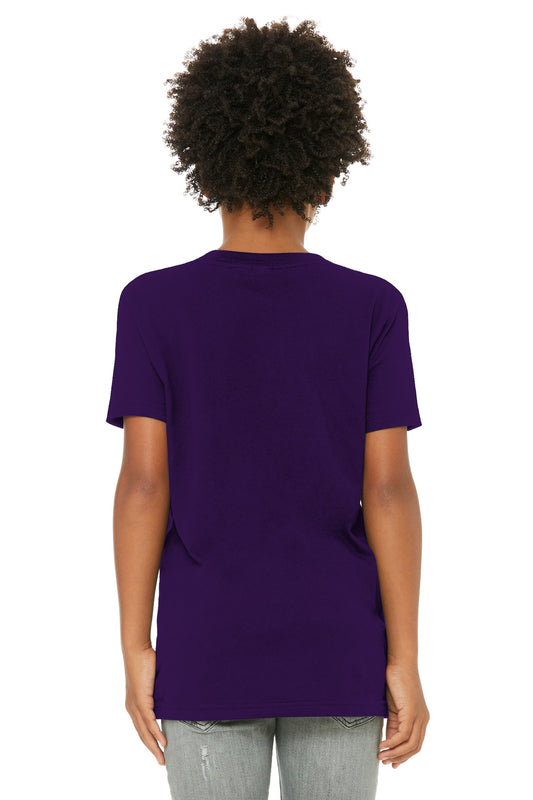 Bella+Canvas Youth Jersey Short Sleeve Tee BC3001Y Team Purple