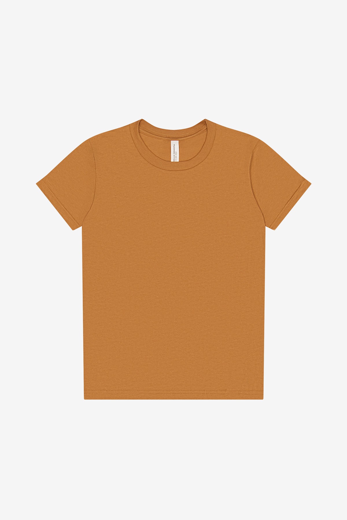 BELLA+CANVAS Youth Jersey Short Sleeve Tee. BC3001Y Toast