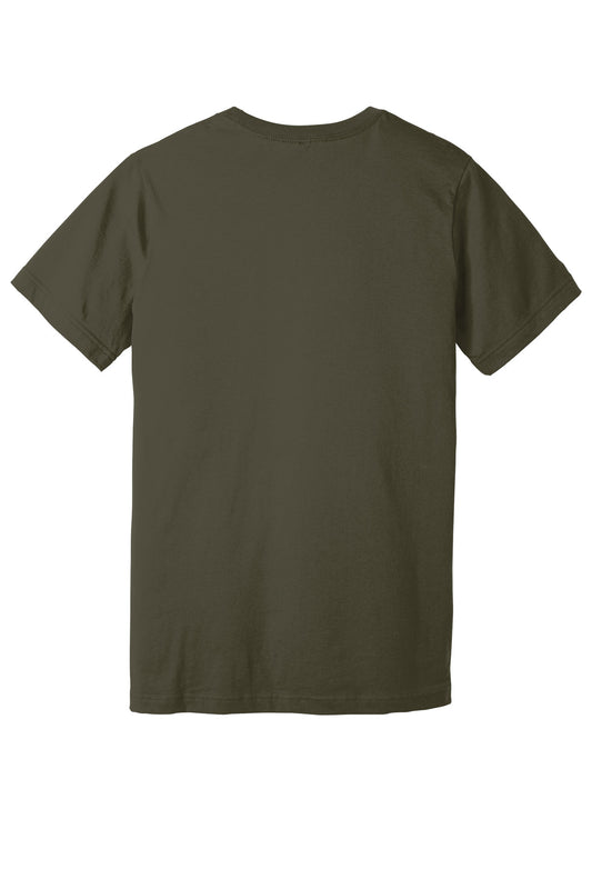 Bella+Canvas Unisex Jersey Short Sleeve Tee BC3001 Dark Olive