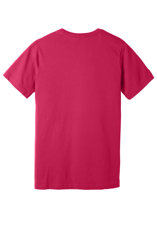 Bella+Canvas Unisex Jersey Short Sleeve Tee BC3001 Fuchsia